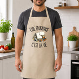 Tablier de Cuisine Être éducatrice c'est la vie