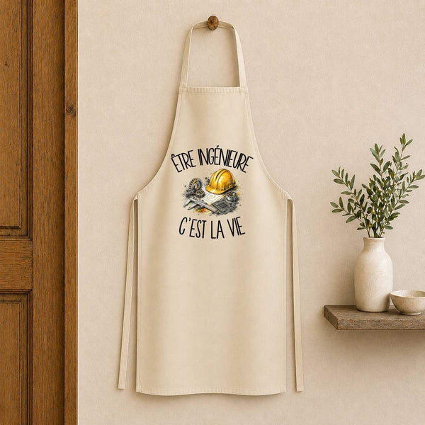 Tablier de Cuisine Être ingénieure c'est la vie