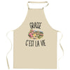 Tablier de Cuisine Grasse c’est la vie