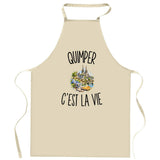 Tablier de Cuisine Quimper c’est la vie