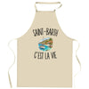 Tablier de Cuisine Saint-Barth c’est la vie
