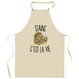 Tablier de Cuisine Stains c’est la vie