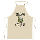 Tablier de Cuisine Vincennes c’est la vie