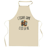 Tablier de Cuisine L’Escape Game c’est la vie