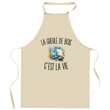 Tablier de Cuisine La Gueule de Bois c’est la vie