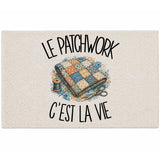 Tapis Le patchwork c'est la vie