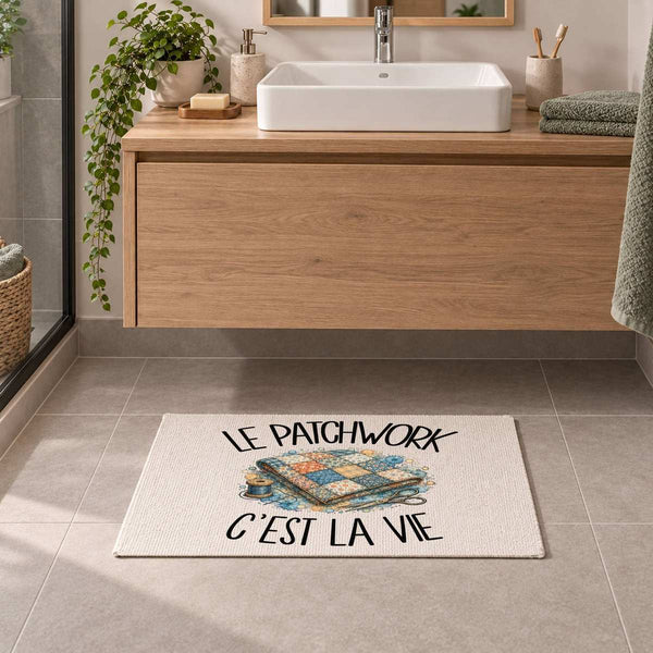 Tapis Le patchwork c'est la vie