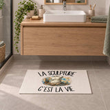 Tapis La sculpture c'est la vie