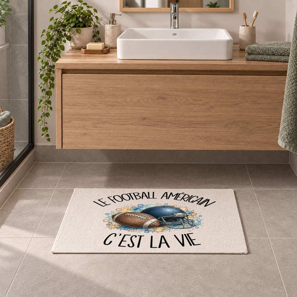 Tapis Le football américain c'est la vie