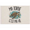Tapis Ma tortue c'est ma vie