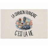 Tapis La chanson française c'est la vie
