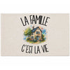 Tapis La famille c'est la vie