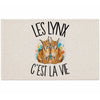 Tapis Les lynx c'est la vie