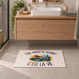 Tapis Être agent de sécurité c'est la vie