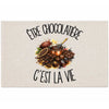Tapis Être chocolatière c'est la vie