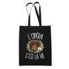 Tote Bag Noir L'opéra c'est la vie