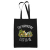 Tote Bag Noir Être pharmacienne c'est la vie