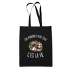Tote Bag Noir Être monitrice d'auto-école c'est la vie