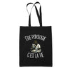 Tote Bag Noir Être podologue c'est la vie
