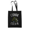 Tote Bag Noir L'Espagne c'est la vie