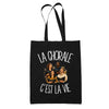 Tote Bag Noir La chorale c'est la vie