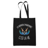 Tote Bag Noir La natation synchronisée c'est la vie