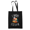 Tote Bag Noir L'apéro c'est la vie