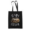 Tote Bag Noir Le 4x4 c'est la vie