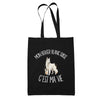 Tote Bag Noir Mon Berger Blanc Suisse c'est ma vie