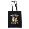 Tote Bag Noir Mon mariage c'est ma vie