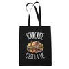 Tote Bag Noir Toulouse c'est la vie