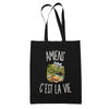 Tote Bag Noir Amiens c’est la vie
