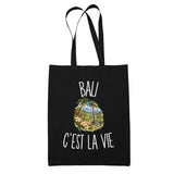 Tote Bag Noir Bali c’est la vie
