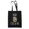 Tote Bag Noir Blois c’est la vie