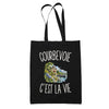 Tote Bag Noir Courbevoie c’est la vie