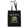 Tote Bag Noir Fontenay-sous-Bois c’est la vie