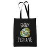 Tote Bag Noir Gagny c’est la vie