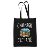 Tote Bag Noir L’Allemagne c’est la vie