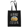 Tote Bag Noir La Beauce c’est la vie