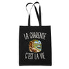 Tote Bag Noir La Charente c’est la vie