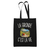 Tote Bag Noir La Gironde c’est la vie
