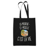 Tote Bag Noir La Meurthe-et-Moselle c’est la vie