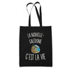 Tote Bag Noir La Nouvelle-Calédonie c’est la vie
