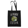 Tote Bag Noir La Picardie c’est la vie