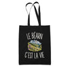 Tote Bag Noir Le Béarn c’est la vie