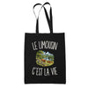 Tote Bag Noir Le Limousin c’est la vie