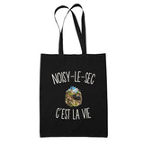 Tote Bag Noir Noisy-le-Sec c’est la vie