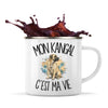 Mug Métal Émaillé Mon Kangal c'est ma vie