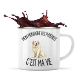 Mug Métal Émaillé Mon Montagne des Pyrénées c'est ma vie