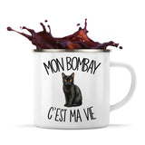 Mug Métal Émaillé Mon Bombay c'est ma vie